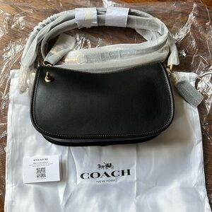Coach original leather swinger bag